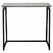Стол на металлокаркасе BRABIX "LOFT CD-001", 800х440х740 мм, складной, цвет дуб антик, 641210