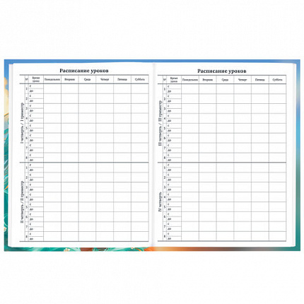 Дневник 1-11 класс 40 л., твердый, BRAUBERG, матовая ламинация, "Друзья", 107179