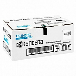 Тонер-картридж KYOCERA (TK-5430C) ECOSYS PA2100cx/MA2100cfx и другие, голубой, оригинальный, ресурс 1250 страниц, 1T0C0ACNL1