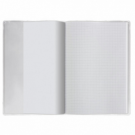 Обложка ПВХ 295х560 мм для учебников, тетрадей А4, контурных карт, атласов, ПИФАГОР, универсальная, 100 мкм, 229336