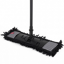 Швабра КОМПЛЕКТ черенок 85-140 см + флаундер + насадка МОП (608414) ТИП К, YORK "Pepita", 81302