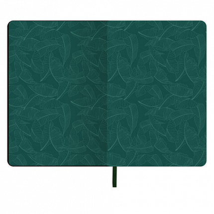 Блокнот А5 (143x210 мм), BRAUBERG VISTA "Nature", под кожу, твердый, срез фольга, 80 л., 112078