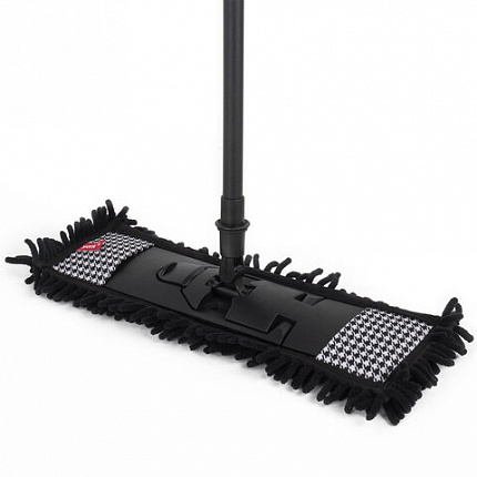 Швабра КОМПЛЕКТ черенок 85-140 см + флаундер + насадка МОП (608414) ТИП К, YORK "Pepita", 81302