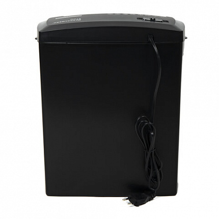 Уничтожитель (шредер) BRAUBERG 615M, 5 уровень секретности, фрагменты 3х12 мм, 6 листов, корзина 15 литров, 532152