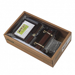 Набор подарочный настольный BESTAR "Apollon" из дерева, 7 предметов, цвет "орех", 236352