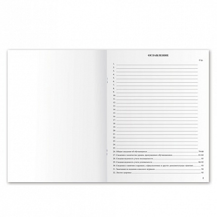 Классный журнал BRAUBERG 5-11 кл. (универсальный), А4 200х290 мм, твердая ламинированная обложка, офсет, 125686