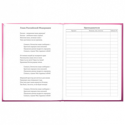 Дневник 5-11 класс 48 л., твердый, BRAUBERG, выборочный лак, с подсказом, "Brings Joy", 107194