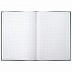 Книга учета 96 л., клетка, твердая, бумвинил, блок офсет, А4 200х290 мм, BRAUBERG, зеленая, 130222