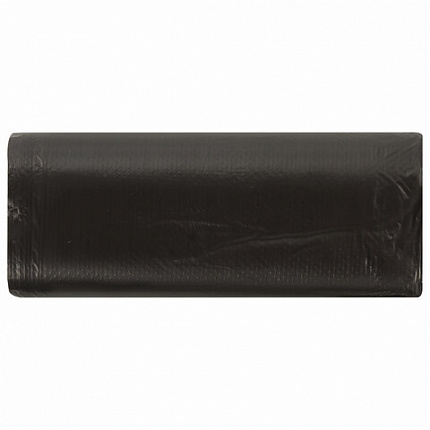 Мешки для мусора 20 л, черные, в рулоне 30 шт., ПНД 8 мкм, 45х50 см, LAIMA стандарт, 601376