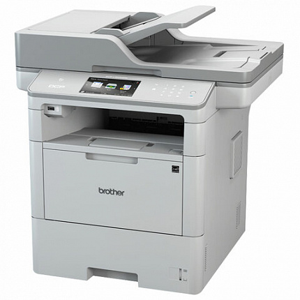МФУ лазерное BROTHER DCP-L6600DW "3 в 1", А4, 46 стр./мин, 125000 стр./мес, ДУПЛЕКС, АПД, Wi-Fi, сетевая карта