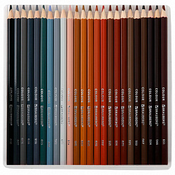 Карандаши цветные супермягкие яркие классические BRAUBERG MAX 120 цветов, шестигранные, натуральное дерево, грифель 3,3 мм, 182006