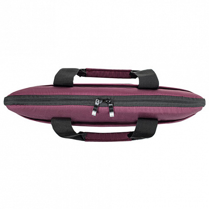 Сумка портфель HEIKKI PERSPECTIVE (ХЕЙКИ) с отд. для ноутбука 15,6", бордовая, 28х39х3 см, 272596