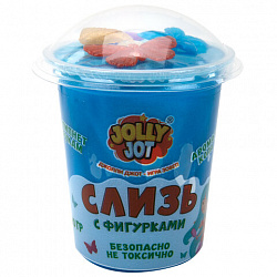 Слайм, слизь с фигурками, русалочки, 200 г, АССОРТИ 3 вида, JOLLY JOT (ДЖОЛЛИ ДЖОТ), 666666