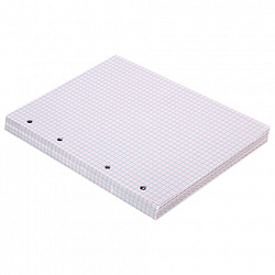 Сменный блок для тетради на кольцах, А5, 160 л., STAFF, "Белый", 403261