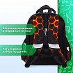 Ранец BRAUBERG KIDS STANDARD, 2 отделения, "Лава-мяч", объемный дизайн, 36х28х14 см, 273147