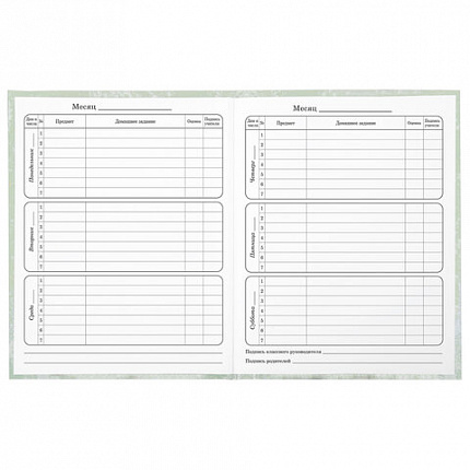 Дневник 1-4 класс 48 л., твердый, ЮНЛАНДИЯ, глянцевая ламинация, с подсказом, "Котик", 106825