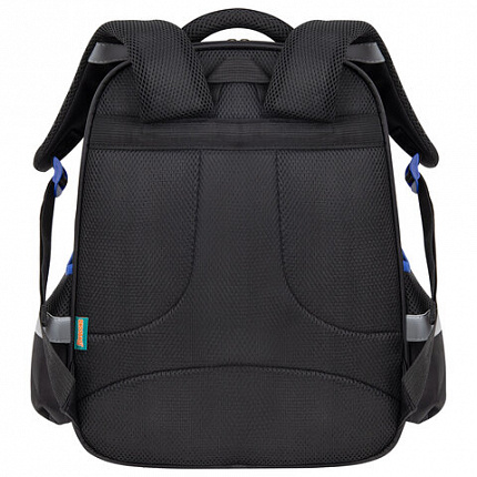 Рюкзак SNOOBAG (СНУБЭГ) FLOSSY, 2 отделения, 3 кармана, "Гонки", объемный дизайн, 40х28х18 см, 274442