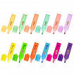Набор текстовыделителей 12 ЦВЕТОВ, STAFF "EVERYDAY HL-720", 6 неоновых цветов + 6 пастельных цветов, линия 1-5 мм, 152557