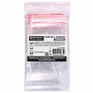 Пакеты "зиплок" zip lock ПРОЧНЫЕ, комплект 100 шт., 60х80 мм, ПВД, 45 мкм., BRAUBERG, 703077