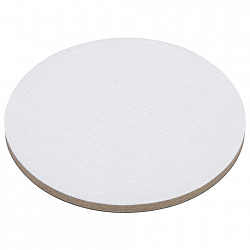 Холсты на магните круглые НАБОР 4 шт., 7,5 см, 280 г/м2, 100% хлопок, BRAUBERG ART CLASSIC, 192332