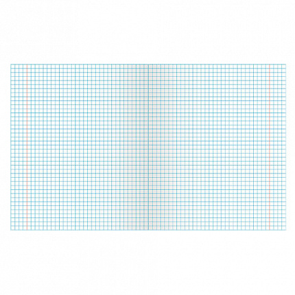 Тетрадь ЗЕЛЁНАЯ обложка 12 л., клетка с полями, офсет, "ПЗБМ", 19995