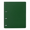 Тетрадь на кольцах БОЛЬШАЯ А4 (240х310 мм), 120 листов, под кожу, клетка, BRAUBERG "Joy", зелёный/светло-зелёный, 404508