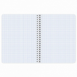 Тетрадь А5 96 л. BRAUBERG, гребень, клетка, глянцевая ламинация, "Bright Fruits" (микс в спайке), 404420