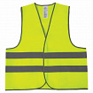 Жилет сигнальный, 2 светоотражающие полосы, ЛИМОННЫЙ, XXXL (60-62), ГРАНДМАСТЕР, 610889