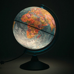 Глобус политический / звездного неба GLOBEN, 25 см, с подсветкой, Ке012500278