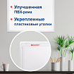 Доска магнитно-маркерная 45х60 см, ПВХ-рамка, BRAUBERG "Standard", 237560