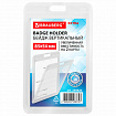 Бейдж вертикальный (85х54 мм) на 2 карты, прозрачный, ЗАЩИТА ОТ ВЛАГИ И ПЫЛИ, BRAUBERG EXTRA, 238826