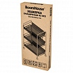 Этажерка (тележка) BOOMHOUSE (БУМХАУС) RC-003 3 яруса, на колесах, В62,5хШ42,5хГ25,5 см, металл, белая, 701456