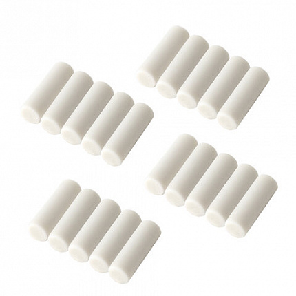 Ластик сменный для электрического ластика BRAUBERG "JET", КОМПЛЕКТ 20 шт., размер 4,85х15 мм, 229613