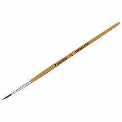 Кисть BRAUBERG, пони, круглая, № 2, 200188