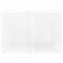 Тетрадь А4 96 л. BRAUBERG, на сшивке с корешком, клетка, обложка картон, "Minimal Pastel", 405282