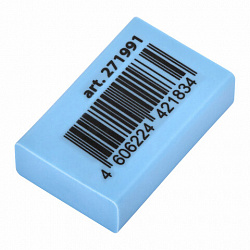 Ластик BRAUBERG KIDS "Школьный", 26х17х7 мм, прямоугольный, пастельные цвета ассорти, 271991