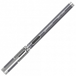 Ручка гелевая BRAUBERG "GEL ONE", ЧЕРНАЯ, стандартный узел 0,5 мм, линия письма 0,35 мм, 144037