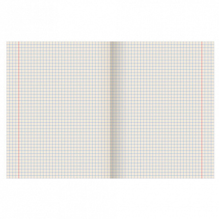 Тетрадь ЗЕЛЁНАЯ обложка 12 л., клетка с полями, офсет №2 ЭКОНОМ, "ПИФАГОР", 104984