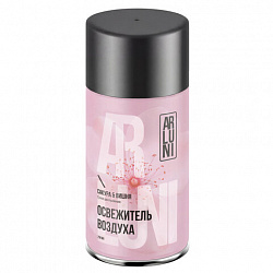 Сменный баллон 250мл ARLUNI "Сакура и вишня", для автомат. освежителей, универсальный