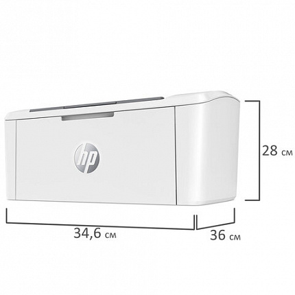 Принтер лазерный HP LaserJet M111w А4, 20 стр./мин., 8000 стр./мес., Wi-Fi, 7MD68A