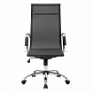 Кресло офисное BRABIX "Line EX-530", хром, сетка, черное, 531846
