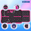 Пенал BRAUBERG, 1 отделение, 1 откидная планка, полиэстер, 21х14 см, "Pink lava", 273522