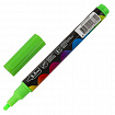 Маркер меловой "POP-ART" ЗЕЛЕНЫЙ, 3,5 мм, стираемый, для гладких поверхностей, BRAUBERG, 151524