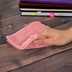 Салфетка из МИКРОФИБРЫ универсальная 30х30 см, КОМПЛЕКТ 4 шт., MULTI PRO COLOUR, 280 г/м2, LAIMA, 607792