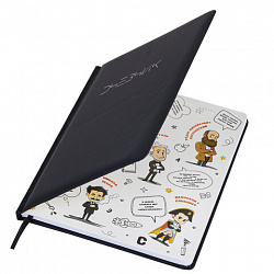 Дневник 1-11 класс 48 л., кожзам SoftTouch (твердая с поролоном), фольга, BRAUBERG, "Minimal", 107230