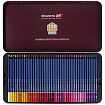 Карандаши художественные цветные акварельные, 120 цветов, 4 мм, металлический кейс, BRAUBERG ART PREMIERE, 181926