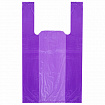 Пакет "майка" КОМПЛЕКТ 100 штук, 25+13х44, ПНД фиолетовый, 13 мкм, LAIMA, 700795