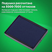 Оснастка для штампа, оттиск 60х33 мм, синий, TRODAT 4928 P3, корпус черный, подушка, 53122