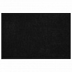 Коврик придверный 80х120 см, ЧЕРНЫЙ, влаго-грязезащитный, 430 г/м2, ребристый, ЛЮБАША СТАНДАРТ, 701036