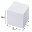 Блок для записей в боксе, 9х9х9 см, плотность 80 г/м2, белизна 95-98%, ОФИСМАГ, 127798